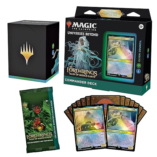Magic: The Gathering The Lord of the Rings: Tales of Middle-earth Commander Deck 3 + Collector Booster Sample Pack (Englische Version) - Commander Deck 3