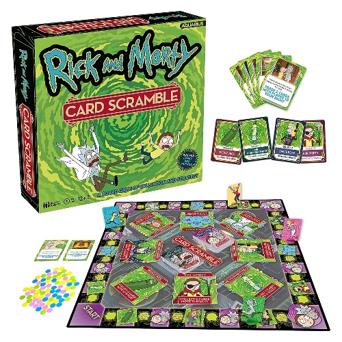 Rick and Morty Card Scramble Board Game | Default Title