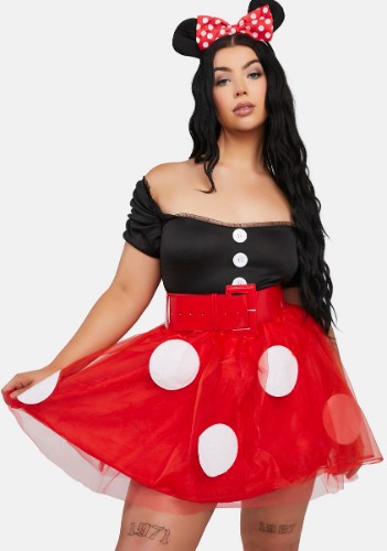 Plus Coquette Mouse Costume Set | 3X