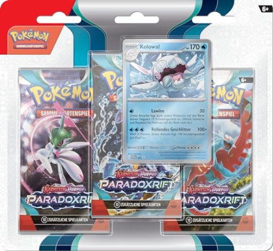 Pokémon TCG Paradoxrift (3 Boosterpacks)