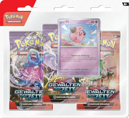 Pokémon TCG Temporal Forces (3 Boosterpacks)