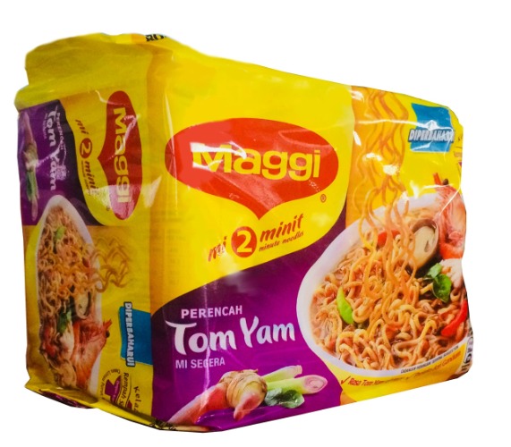 Maggi 2 Minute Noodles Tom Yam Flavour - Pack of 5