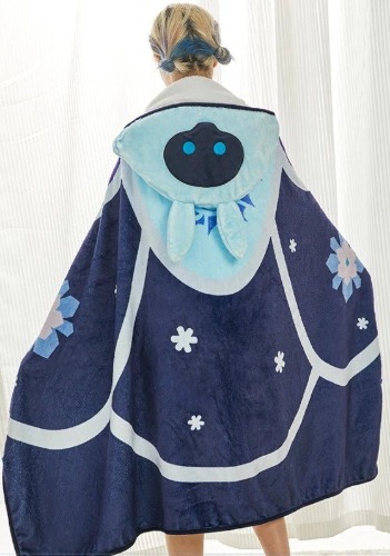 Genshin Impact - Cryo Abyss Mage Air Conditioning Blanket with Hat miHoYo