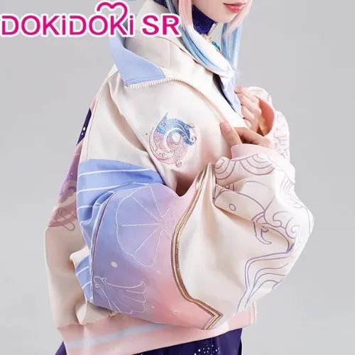 DokiDoki-SR Game Genshin Impact Sangonomiya Kokomi Casual Coat