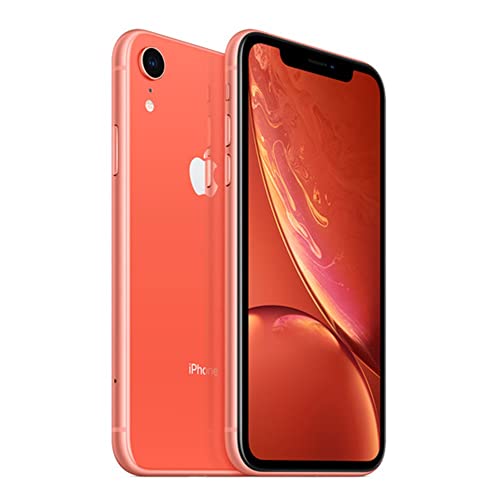 Apple iPhone XR, 64GB, Coral - Unlocked (Renewed) - 64GB - Coral - Unlocked - Renewed