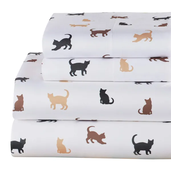 Cat Bed Sheet + Pillow Cover Set