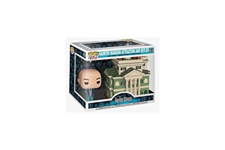 Funko Pop Towns: Disney Parks - Haunted Mansion with Butler, Multicolor - 6 inches