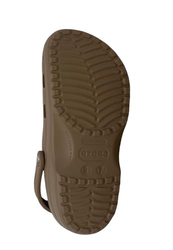 Crocs Classic Clog, Clogs for Women and Men - 12 Women/10 Men - Latte