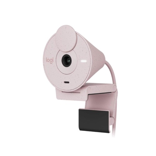 Logitech Brio 300 Full HD 1080P Webcam (Rose) | Default Title
