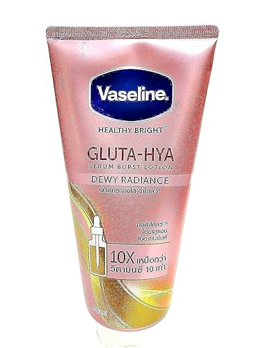 Vaseline Gluta - Hya Dewy Radiance Serum Burst Body Lotion, Size 300ml (Pack Of 1), white, 10.14 Fl Oz - 10.14 Fl Oz (Pack of 1)