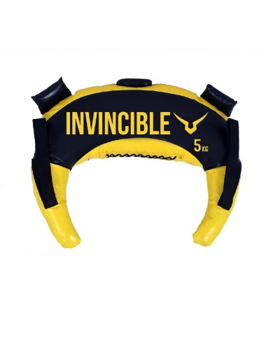 Invincible Bulgarian Bag (Black_Yellow_5KG) - Black_Yellow _5KG