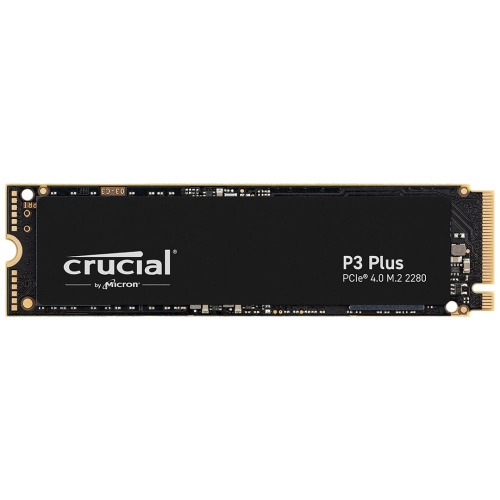 Crucial P3 Plus 500GB PCIe 4.0 3D NAND NVMe M.2 SSD, up to 4700MB/s - CT500P3PSSD8 - 500GB