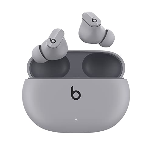 Beats Studio Buds – True Wireless Noise Cancelling Earbuds – Compatible with Apple & Android, Built-in Microphone, IPX4 Rating, Sweat Resistant Earphones, Class 1 Bluetooth Headphones - Moon Gray - Moon Gray - Studio Buds
