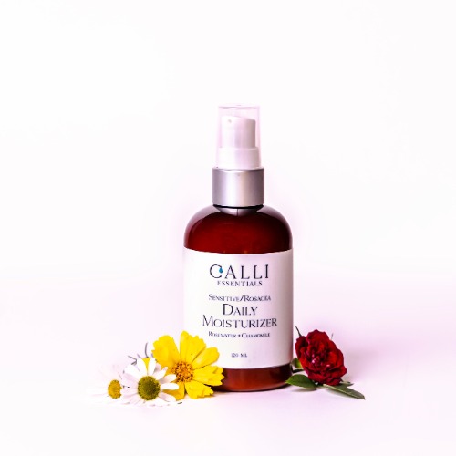 Daily Moisturizer For Sensitive and Rosacea Skin with B Vitamins and Hyaluronic Acid - 120ML