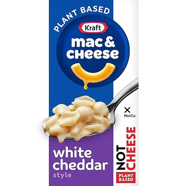Kraft NotCo White Cheddar Style Plant Based Mac & Cheese, 6 oz Box - White Cheddar