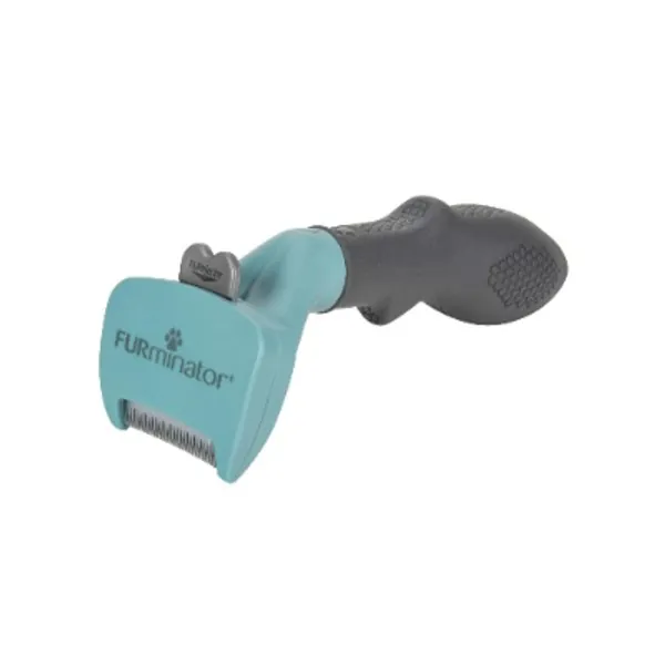 Furminator deShedding Tool for Cats, Undercoat Brush for Small Cats with Long Hair