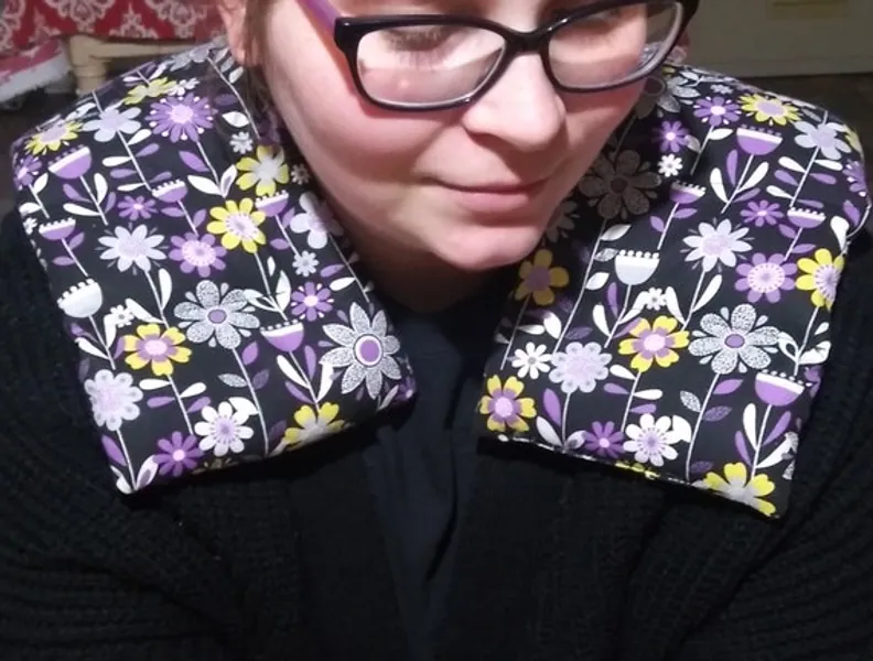 Therapeutic Shoulder and Back Heating / Cooling Pad | Etsy