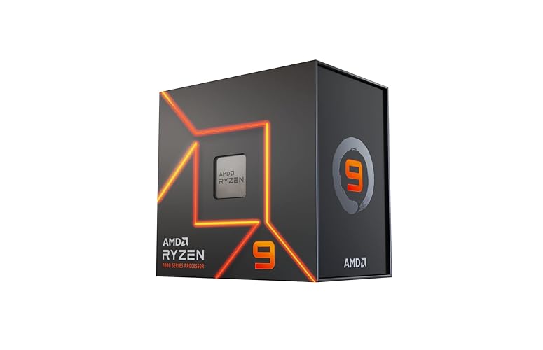 AMD Ryzen 9 7900X 12-Core, 24-Thread Unlocked Desktop Processor, Cooler not Included