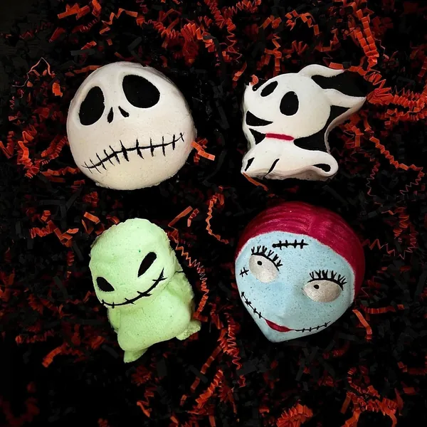 Nightmare Before Christmas Bath Bombs