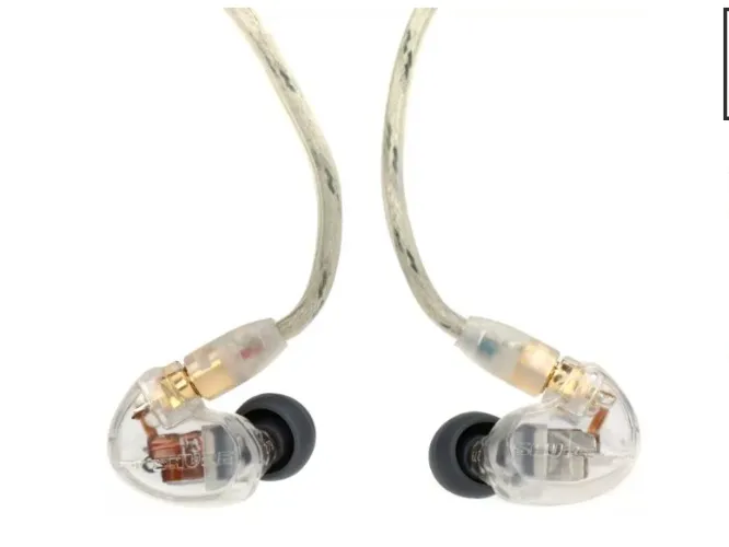  SE425 Sound Isolating Earphones - Clear | Sweetwater