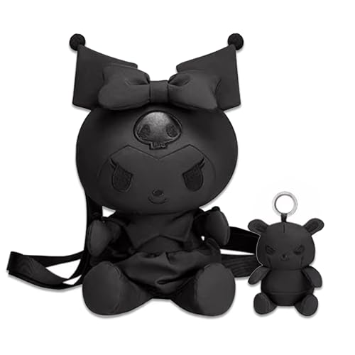 Roffatide Anime Cartoon Plush Doll Backpack Kawaii Lolita JK Girls Bag Birthday Gifts - Gothic Cinnamoron