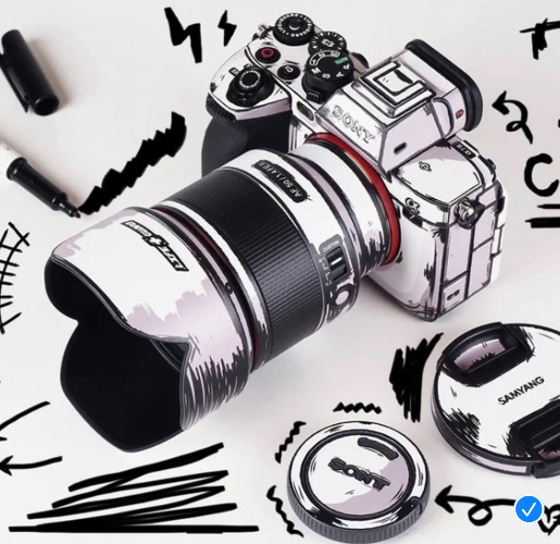 Awesome 2D sticker for my cam!!