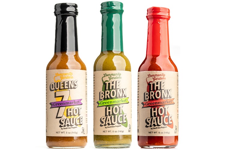 Small Axe Peppers, New York City Hot Sauce Three Pack