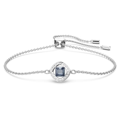 Swarovski Una Angelic Bracelet Collection with Cushion Cut Crystals - Dark Blue