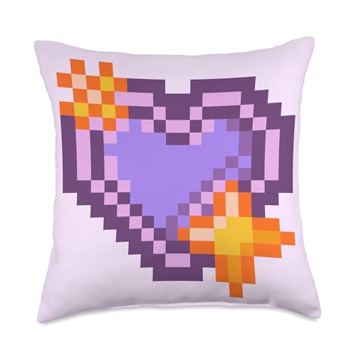 Pixel Art Cute Heart Purple