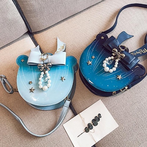 Majestic Jellyfish Purse - Light Blue