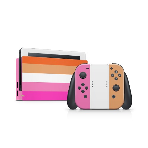 Lesbian Pride Nintendo Switch Skin - Full Set