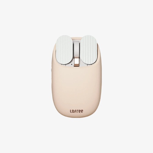 Wavy Chips Bluetooth Mouse | Milk Tea