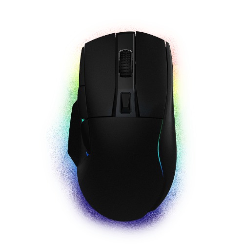 DAREU A955 | Wireless Gaming Mouse with Charging Dock | Black