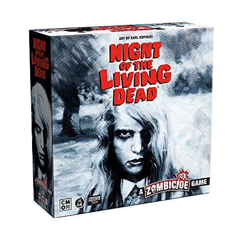Cool Mini or Not | Zombicide: Night of The Living Dead | Board Game | 1 to 6 Players | 60 Minutes Playing time | Ages 14+