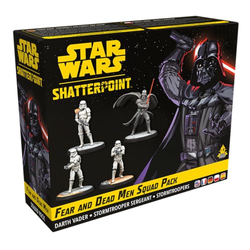 Atomic Mass Games | Star Wars: Shatterpoint - Fear and Dead Men Squad Pack | Miniatures Game | Ages 14+ | 2 Players | 90 Minutes Playing Time