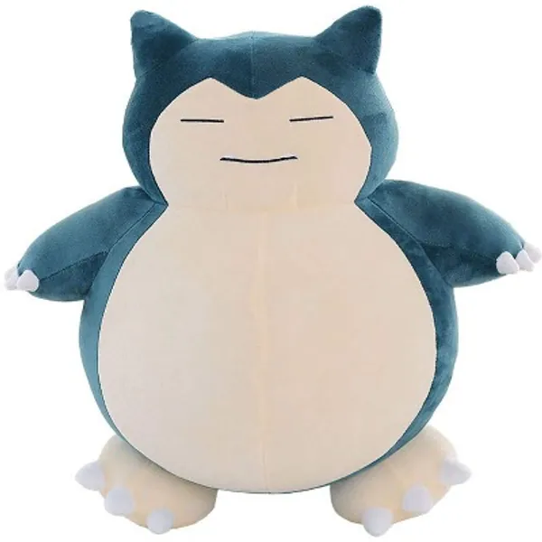 Leeuti Jumbo Snorlax Plush Toy Soft Animal Doll Suffered Fluffy Pillow (Color 1,30cm)