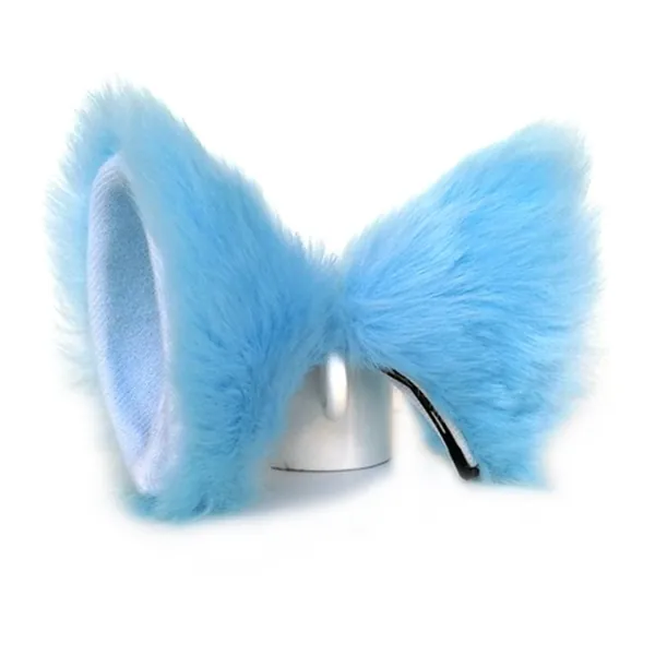 ONECHANCE Orecchie da Gatto di Peluche Fascia per Capelli Catwoman Cerchietto Accessori Halloween Costume Carnevale