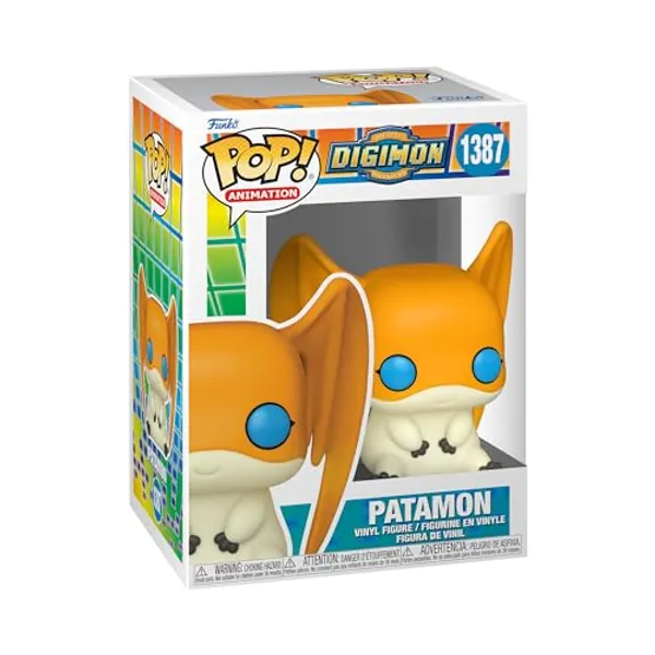 Funko POP! Animation: Digimon - Patamon - Collectable Vinyl Figure - Gift Idea - Official Merchandise - Toys for Kids & Adults - Anime Fans - Model Figure for Collectors and Display