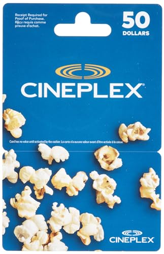 Cineplex Gift Card - 50 - Standard