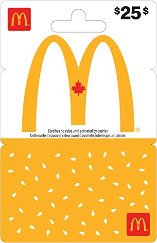 McDonald's Gift Card - 25 - Standard