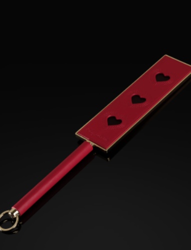 Red Heart Leather Paddle | Default Title