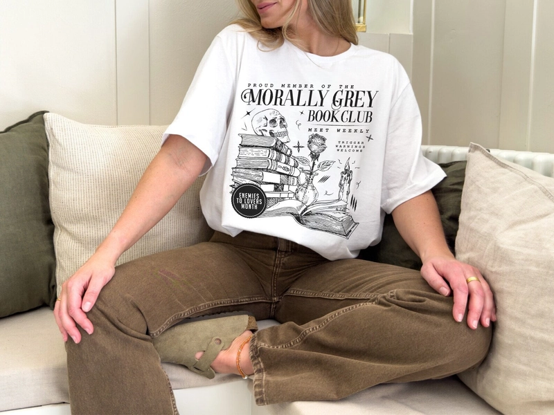 Morally Grey Book Club Shirt