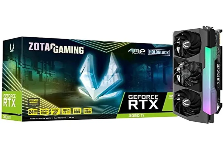 Zotac Gaming GeForce RTX 3090 Ti AMP Extreme Holo NVIDIA 24 GB GDDR6X, ZT-A30910B-10P - 