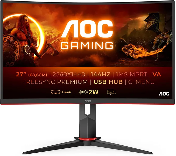 AOC Gaming CQ27G2U - 27 Zoll QHD