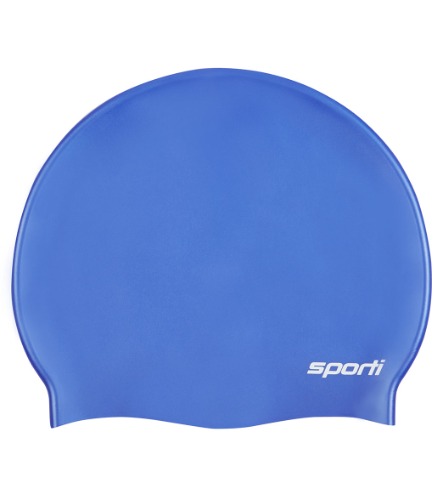 Sporti Silicone Swim Cap New Royal | New Royal