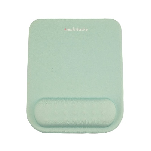 Cloud-Like Comfort Mouse Pad with Wrist Support - Mint Green