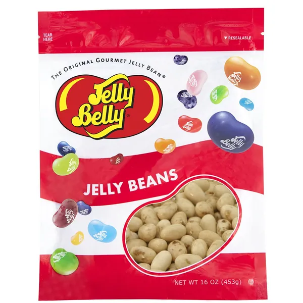 Jelly Belly Toasted Marshmallow Jelly Beans - 1 Pound (16 Ounces) Resealable Bag - Genuine, Official, Straight from the Source