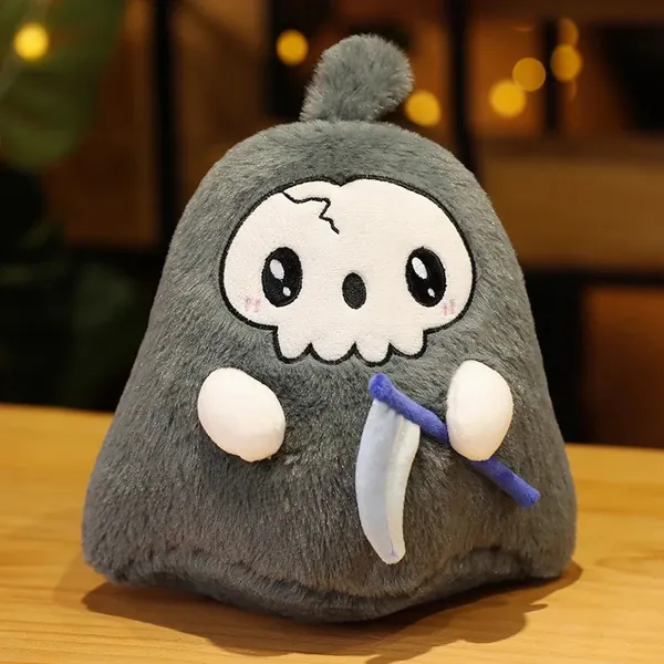 Spooky Ghost Plush Pillow: Halloween Haunt