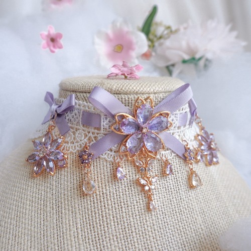 Amethyst Crystal Choker (Pre-Order) | Default Title