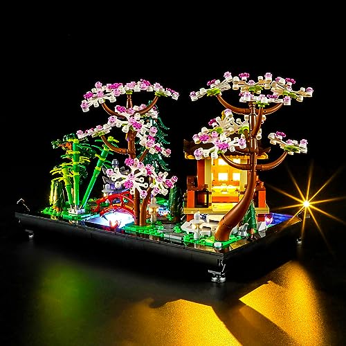 BRIKSMAX Led Lighting Kit for LEGO-10315 Tranquil Garden - Compatible with Lego Icons Japanese Zen Gardens Building Set- Not Include Lego Set - 10315 Tranquil Garden